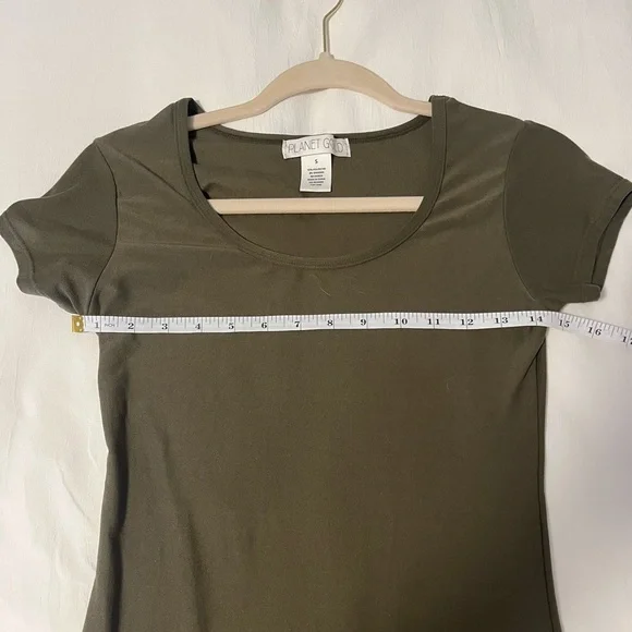 Planet Gold Shirt Dress - Picture 5 of 5